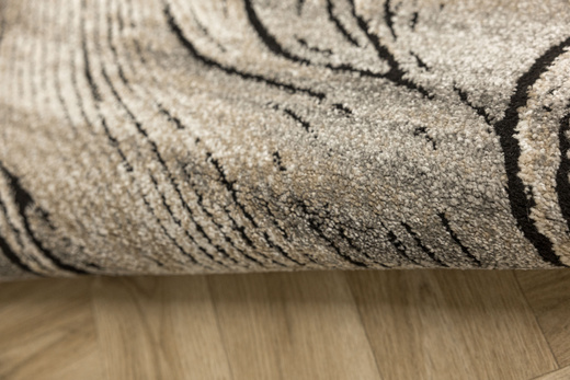 Dywan Matara P176A m.grey/sp.antr Szary Fale