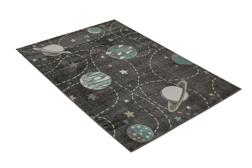 Dywan Lima G759A d.grey/cream Pastelowy Grafit Turkus Planety