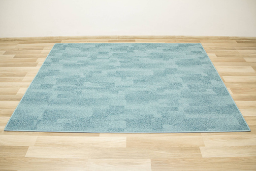 Dywan Pętelkowy Club 81 Turkus Melanż Cieniowany