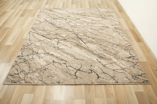 Dywan Aqua Marble 04 Beż Szary Marmur