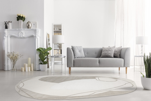 Dywan Selena GS001A Cream/Beige Szary Beżowy Krem Ksztalt