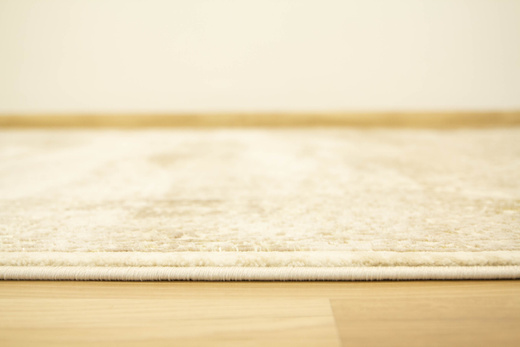 Lśniący Dywan Allora Plus 7754A l.beige Beż Krem Złoty Ornament