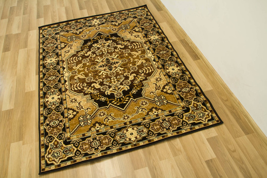 Dywan GOLD 279/12 Ornament Brąz Beż