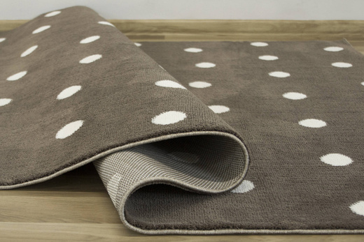 Dywan Karo 6064A white/brown 32 Krem Brąz