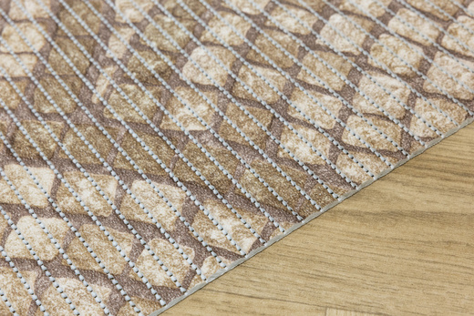 Mata Łazienkowa 222B Mozaika Brąz Beż szerokość 65 cm