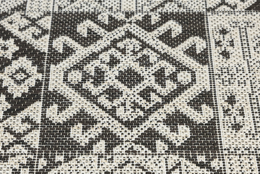 Antypoślizgowy Dywan FLEX 19636/91 Brąz Beż Patchwork