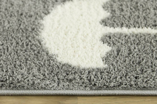 Dywan Shaggy Slim 9998 grey/multi parasolki