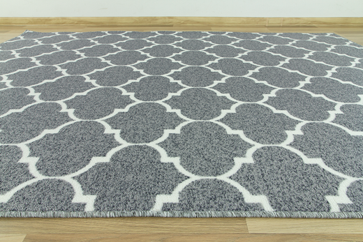 Dywan Clover 19 jasny szary koniczyna marokańska