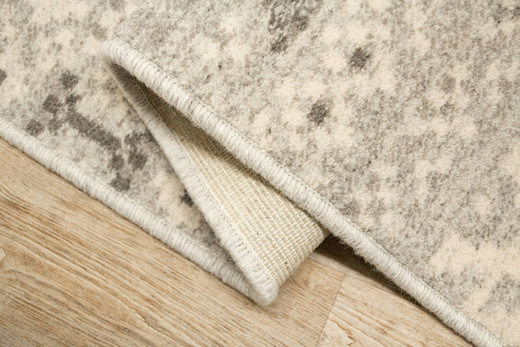 Wełniany Dywan Tempo Natural-F Poncho Jasny Szary Etno