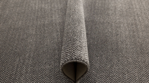 Wykładzina Monza-Special 277 Szary Jodełka Zygzaki Filc szerokość 4 m