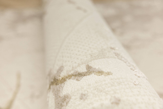 Chodnik Allora Plus B919A cream/cream Marmur Trójkąty Beż Krem Złoto szerokość 100 cm