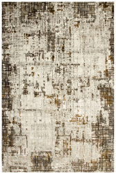 Dywan Modena 5317 l.grey/d.brown Brąz Krem Szary Złoty Przeciecierany Kratka