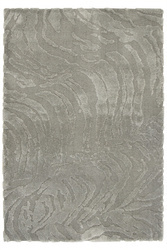 Dywan Coco 59615/77 Shaggy Szary Dwupoziomowy