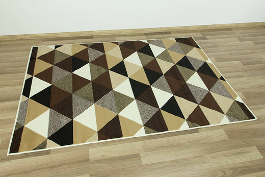 Dywan LUNA 503430/50933 creme trójkąty