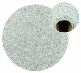 Okrągły Dywan Shaggy Allure 73 błękitno-szary