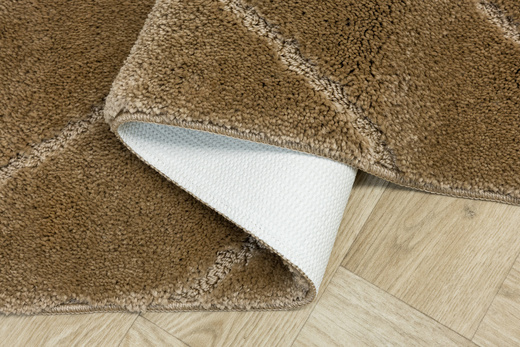 Dywanik Łazienkowy Antypoślizgowy Moreno Beige Beż Romby