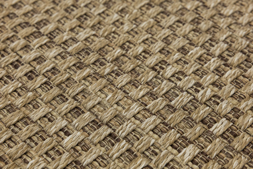 Dywan Sznurkowy Ella ST049A brown/brown Beż Brąz Jodełka Outdoor