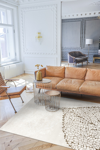 Dywan Factor 50243/261 Cream Listki