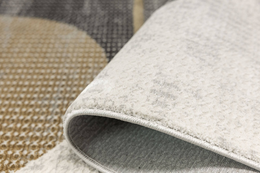 Dywan Verano H555A cream/antrasit Krem Szary Złoty