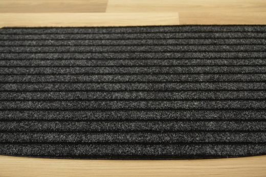 Antypoślizgowa Wycieraczka Doormats Paski Grafit Czarny