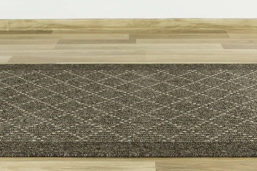 Antypoślizgowy Chodnik sznurkowy Boulevard 9218 brąz szerokość 80 cm