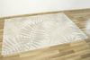 Dywan Sznurkowy Berg 28337/64 Liście Palm Szary Kremowy