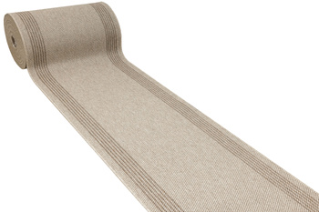 Chodnik Sznurkowy Antypoślizgowy Natura Loper 3412 Beż Brąz Paski szer. 67 cm