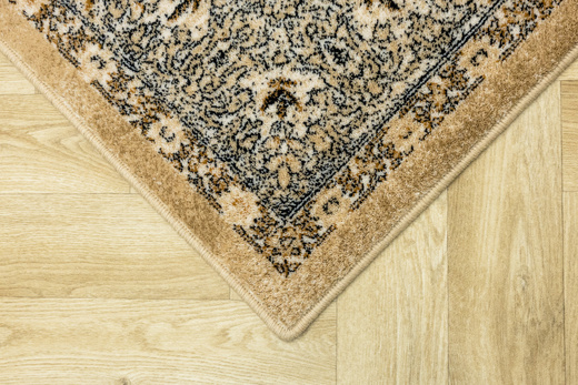 Wełniany Dywan Isfahan Brenda Jasny Beż Ornament
