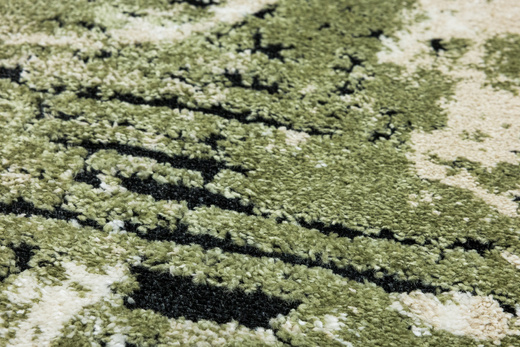 Dywan Bosa K437A cream/green Kremowy Zielony Abstrakcja