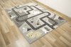  Dywan Dziecięcy Lima F498A l.grey/cream Uliczki Misie