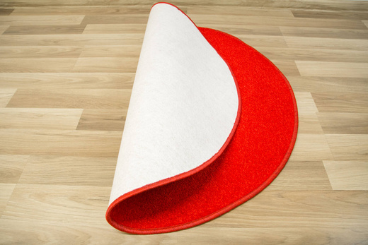 Okrągły Dywan Pod Choinkę Koło Dynasty 15 czerwony