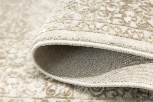 Lśniący Dywan Allora Plus 7754A cream/cream Ornament Beż Krem