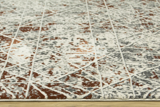 Dywan Artiste 23241B marcela/gre Szary Czerwony