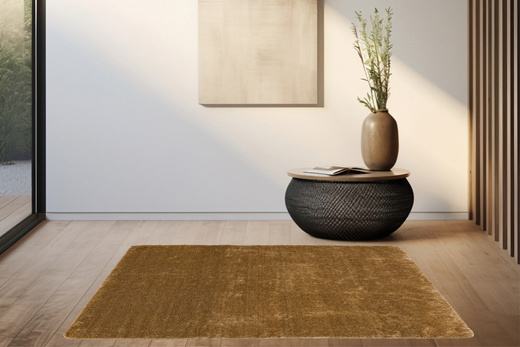 Dywan Shaggy Antypoślizgowy Malmo Ciemny Beż