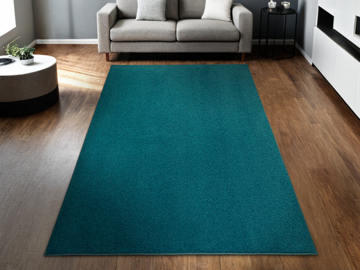 Dywan Carousel 83 turkus na filcu