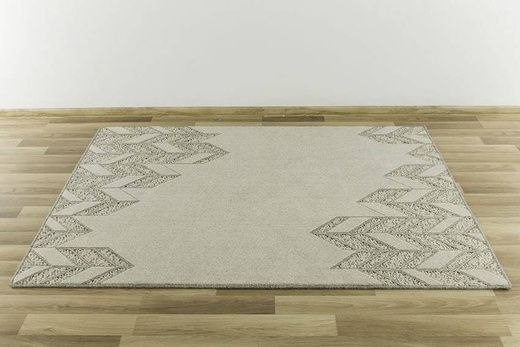 Dywan Agnella Noble Credo Jasny Szary Jodełka
