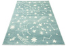  Dywan Lima 9572A blue/cream Pastelowy Niebieski Kremowy Gwiazdy Nocne Niebo