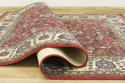 Dywan Hera Classic Red Pes HD Ornament Czerwony