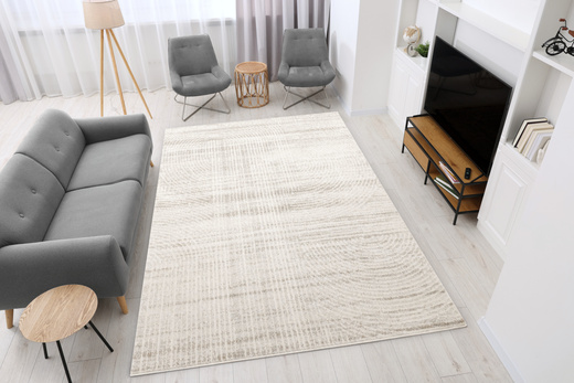 Dywan Matara P170A sp.cream/l.grey Beż Szary Kaszmir Geo