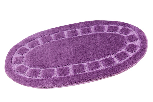 Dywanik Łazienkowy Antypoślizgowy Ocean Fiolet Owalny