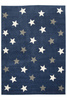 Dywan Emily Kids 5767A d.gri/d.blue Gwiazdki Granatowe