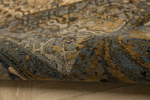 Dywan Wełniany Dywilan Omega Seneh Koniak Ornament