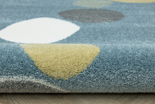 Dywan Dziecięcy Lima M043A cream/l.grey Niebieski Szary Jeziorko