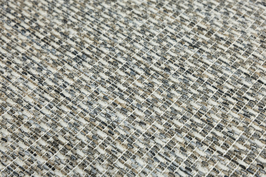 Chodnik Sznurkowy Jeans 19242/P91 Outdoor Beż Grafit Jodełka szerokość 70 cm