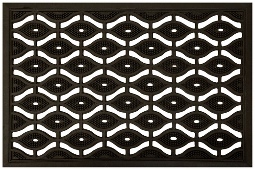 Wycieraczka Gumowa Ażurowa Karo Łezka