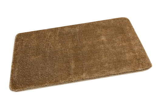 Dywanik Łazienkowy Antypoślizgowy Malmo Ciemny Beż Shaggy