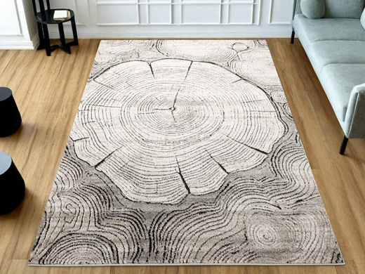 Dywan Matara P156A l.grey/sp.antr Szary Beż Krem Pień