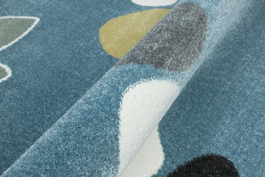 Dywan Dziecięcy Lima M043A l.blue/l.grey Niebieski Szary Jeziorko