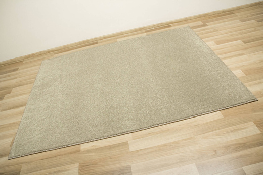 Miękki Gęsty Dywan Sakura 140 Oliwka Beż Krem Melanż