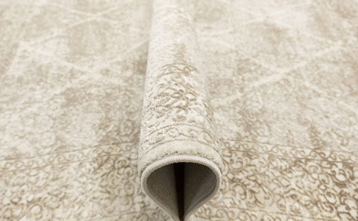 Lśniący Dywan Allora Plus 7754A cream/cream Ornament Beż Krem